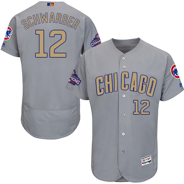 CUBS White 2017 Gold Program Jerseys-063